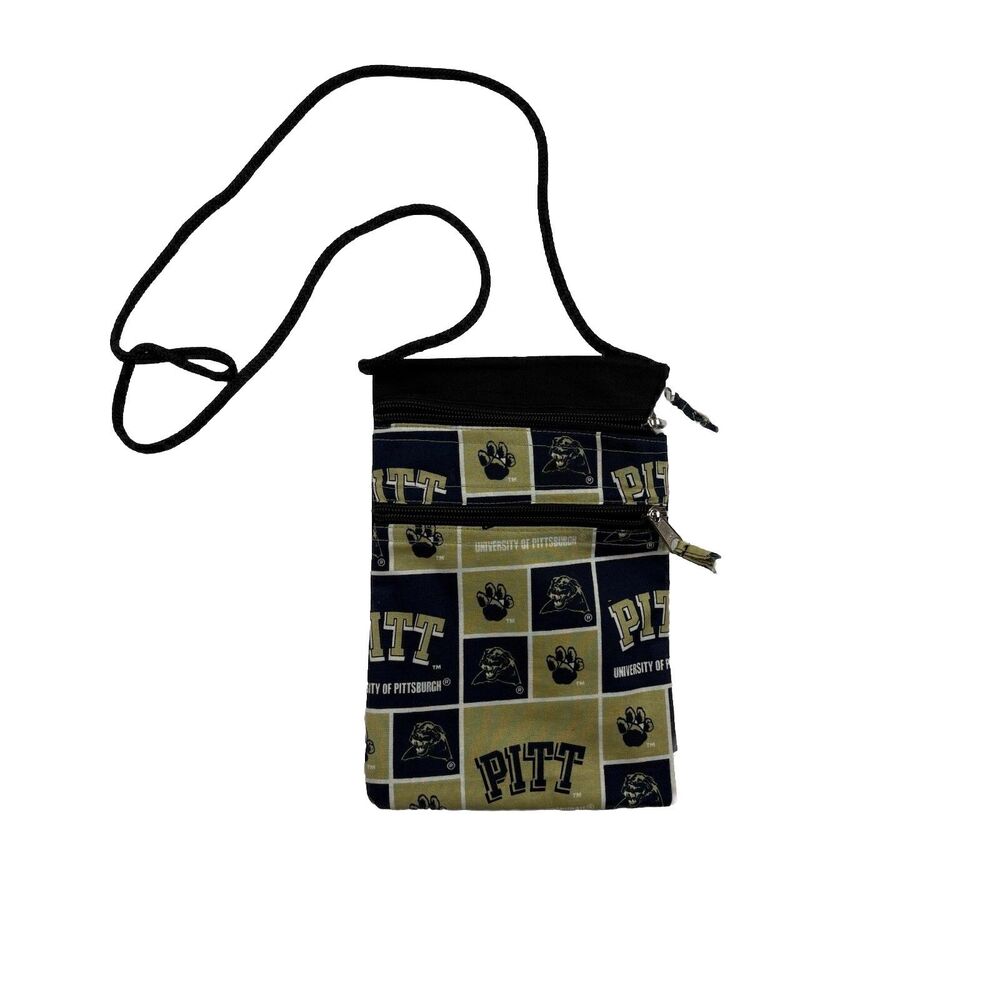 Pitt Panthers Cross Body Bag Jai Originals Zipper Pockets